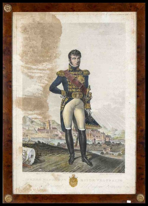 króla Westfalii, Niemcy Portret Jerome'a Napoleona