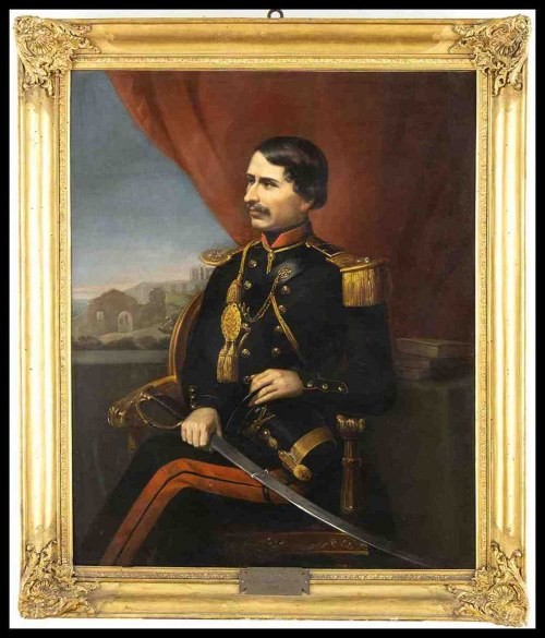 Państwo Kościelne Gerolamo Induno (1825-1890) Portret Filippo Casiniego, 1850, Watykan