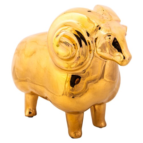 Baran model gold; 2021, Małgorzata Kot