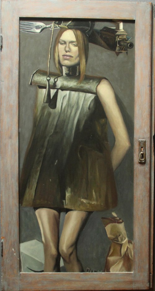 Kobieta w magicznym kapeluszu, 2014, Mariusz Cichoń