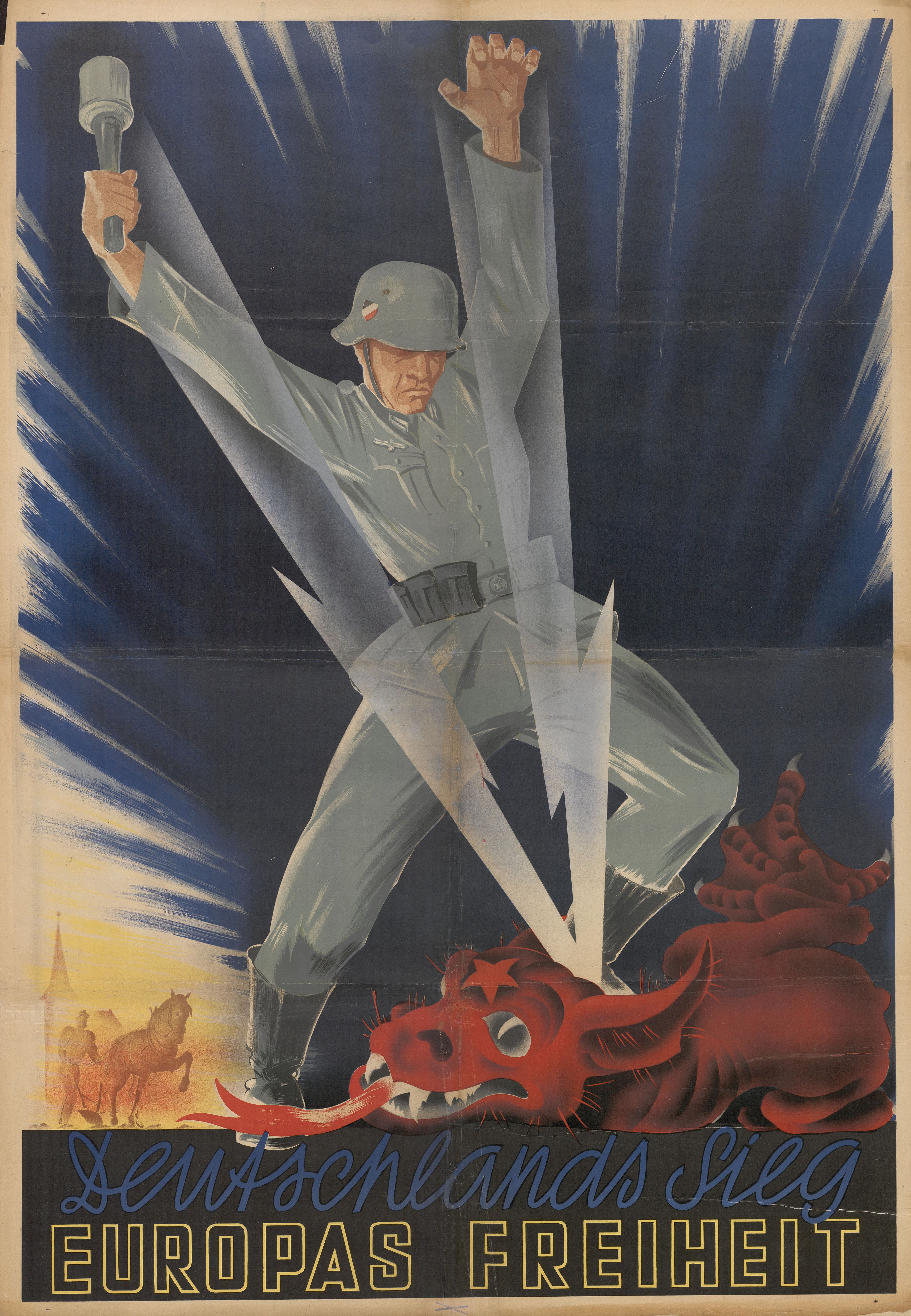 Poster] Deutschlands Sieg - Europas Freiheit (German Victory