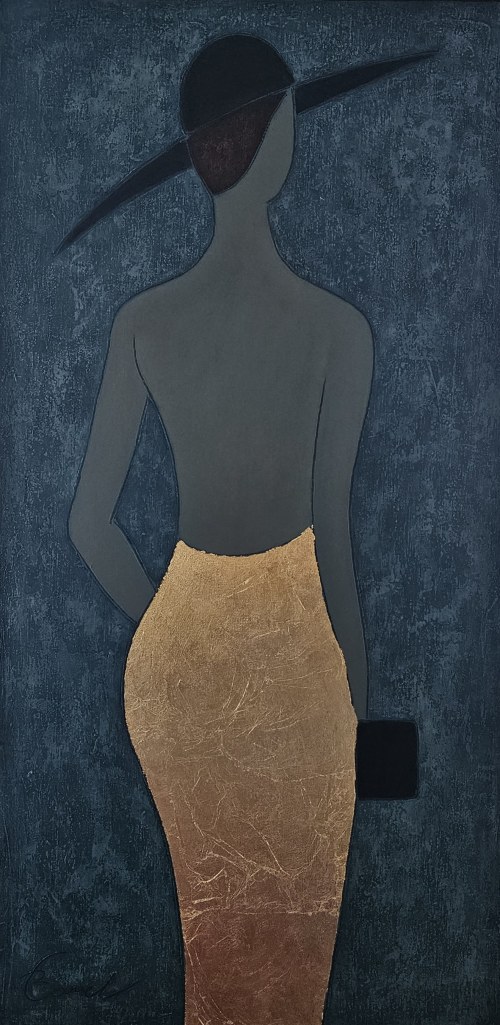 LADY IN BLACK HAT, Adam Barnel