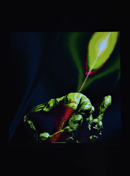 First Day / First Attack / Green print, 2022, Kyrylo Huzenko