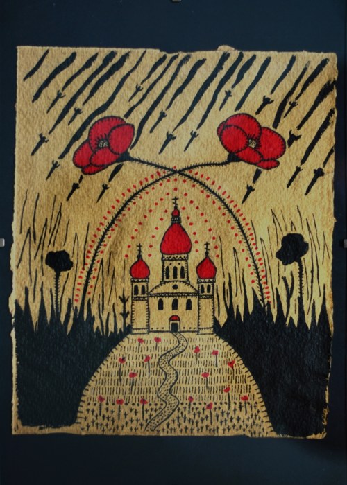 Krew i kwiaty (I), 2022, Michał Wideł
