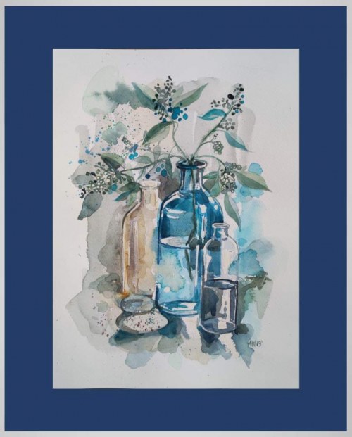 MARTWA NATURA 40 x 50 cm., Aleksandra Wiśniewska