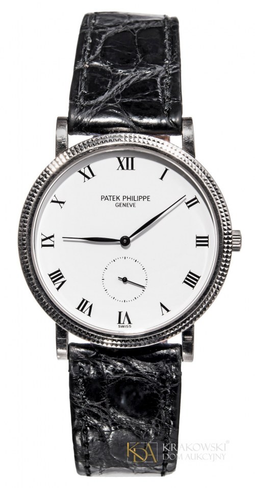 Zegarek naręczny z białego złota, Patek Philippe