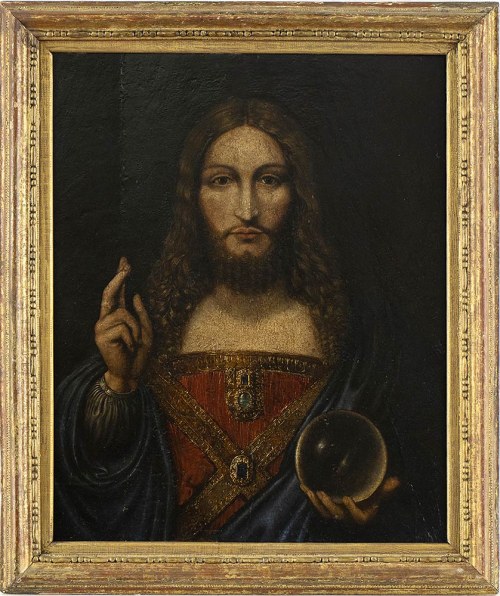 XVI WIEK, Salvator Mundi, Artysta Z Lombardu
