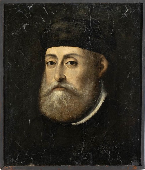 PIERWSZA POŁOWA XVI WIEKU, Portret Amerigo Vespucciego (?), Szkoła Wenecka