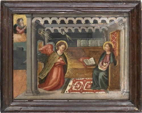 XVI/XVII WIEK, Zwiastowanie, Szkoła Toskańska