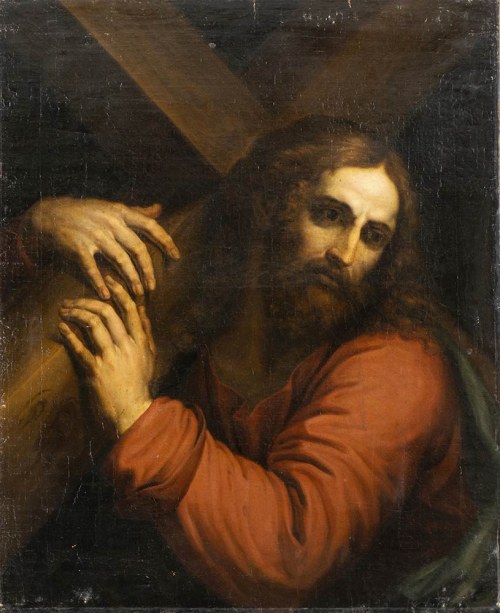XVII WIEK, Chrystus niosący krzyż, Artysta Z Lombardu