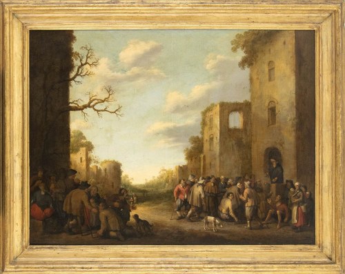 1585 - 1666), Nakarmić głodnych, Joost Cornelisz Droochsloot