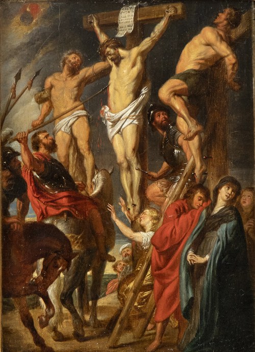 Ukrzyżowanie, Flemish Artist From Circle Of Peter Paul Rubens