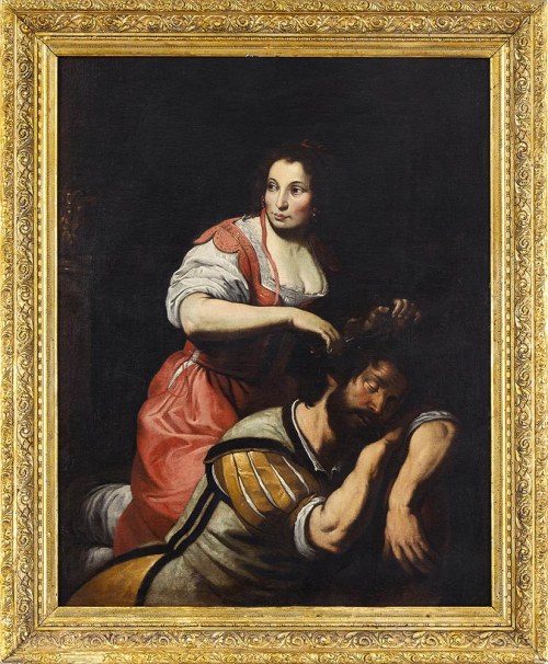 1580-1651), Samson i Delilah, Giovanni Domenico Cappellino