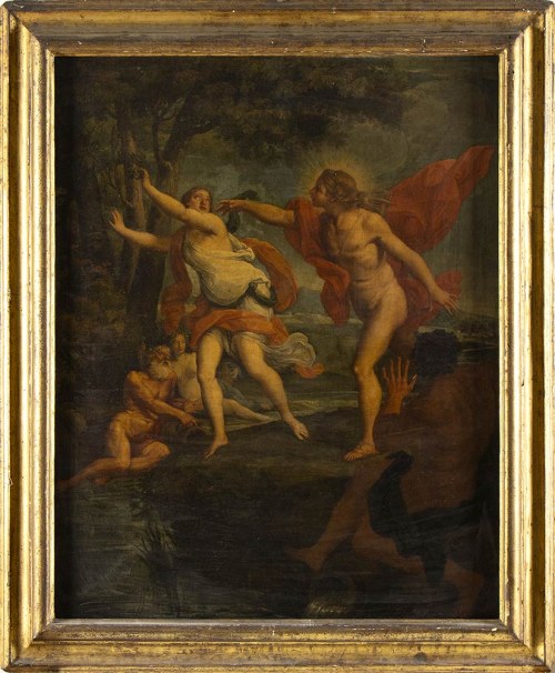 DRUGA POŁOWA XVII WIEKU, Apollo i Dafne, Szkoła Emilijska