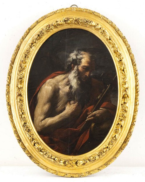 1620 - Modena, 1661), Pokutujący św., Flaminio Torri