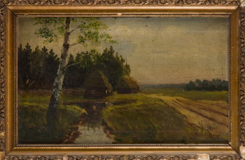 Wiejskie chaty, 1935, Mieszko Jabłoński