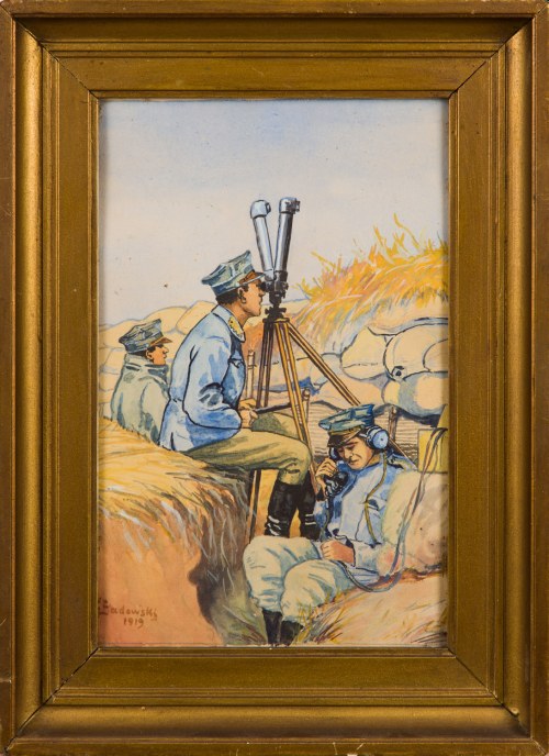 W okopie, 1919, G. Sadowski