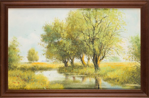 Wiosenny pejzaż, 2009, Marek Szczepaniak