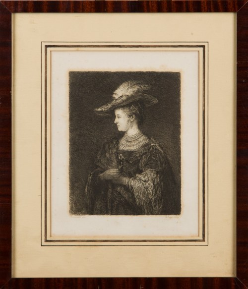 wg Rembrandta, Portrait Saskii van Uylenburgh, William Unger