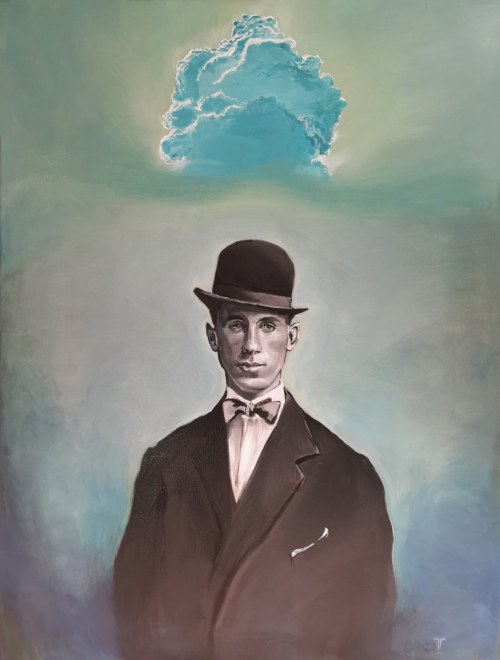 Man with a Cloud, 2022, Marek Domaniecki