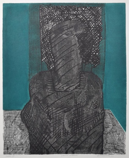 Portret XII, 1971, Halina Chrostowska