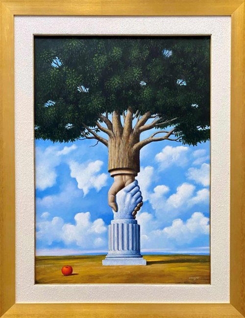 Art of the deal, 2020, Rafał Olbiński