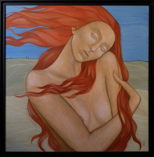 Bez tytułu (Rudowłosa), 2019, Katarzyna Kołtan