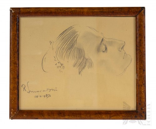 Profil Kobiety 1950 Rok, Romuald Smorczewski