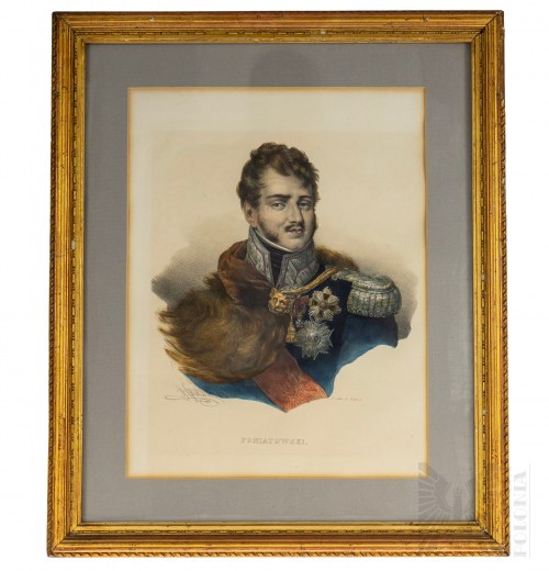 Portret Księcia Józefa Poniatowskiego, Henri Grevedon