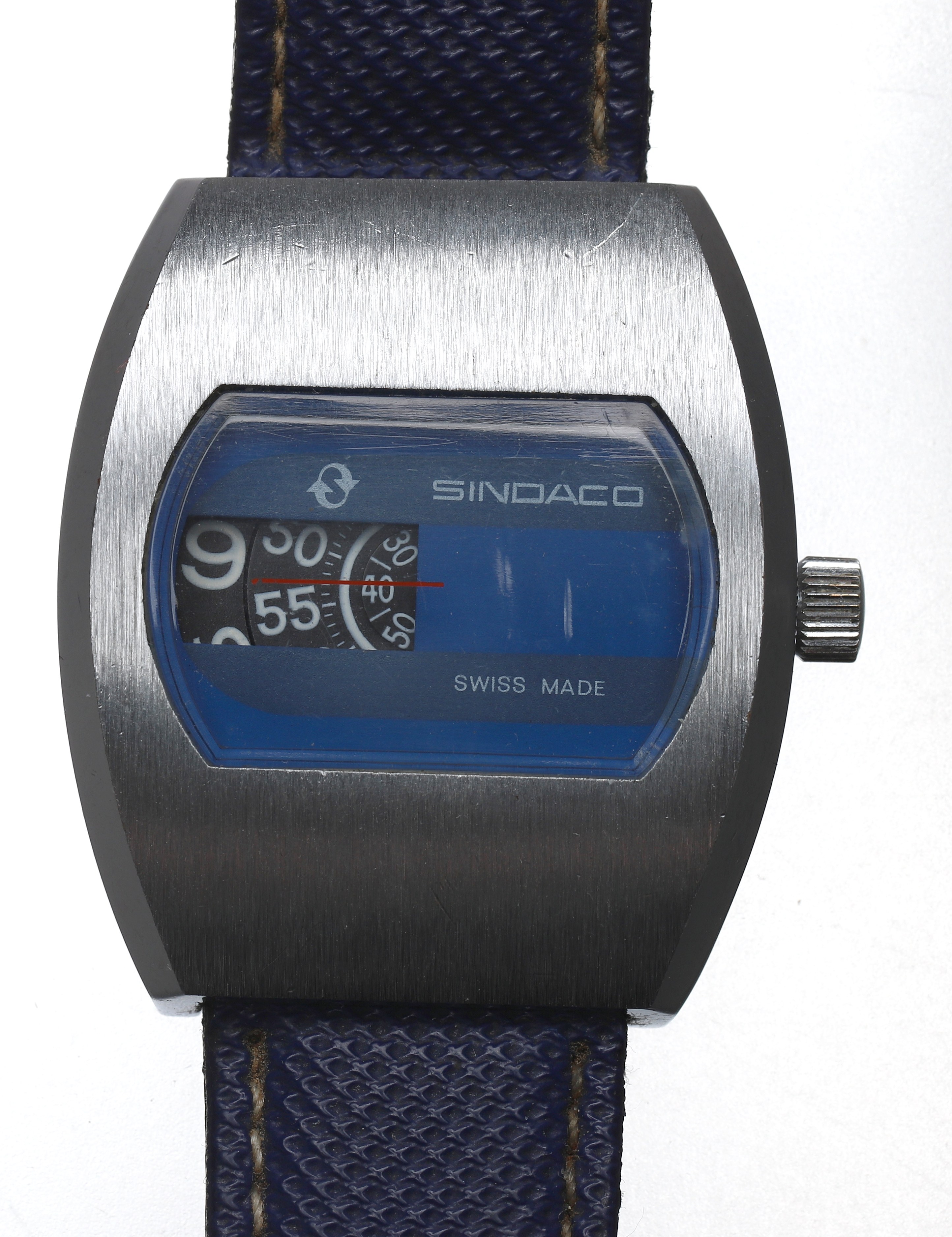 Montre Mécanique SINDACO Swiss Made Vintage Années 70 - Remontage Manuel, Boîtier Aluminium