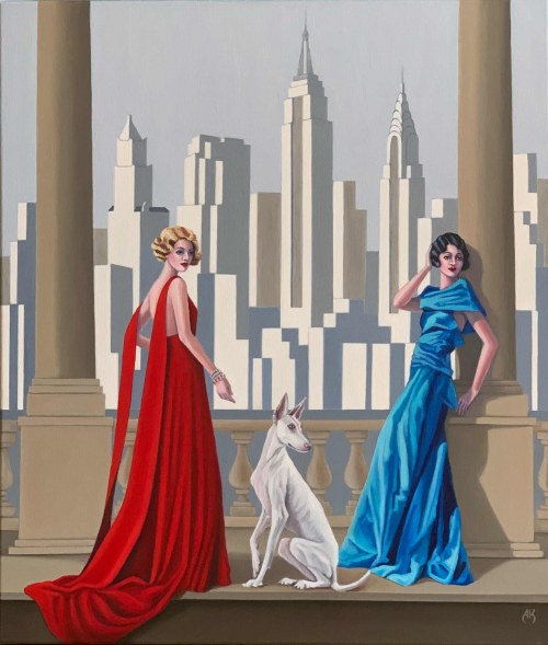 Widok na Manhattan, 2023, Anna Konikowska