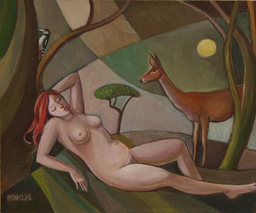 Leśna serenada, 2023, Agnieszka Korczak-Ostrowska