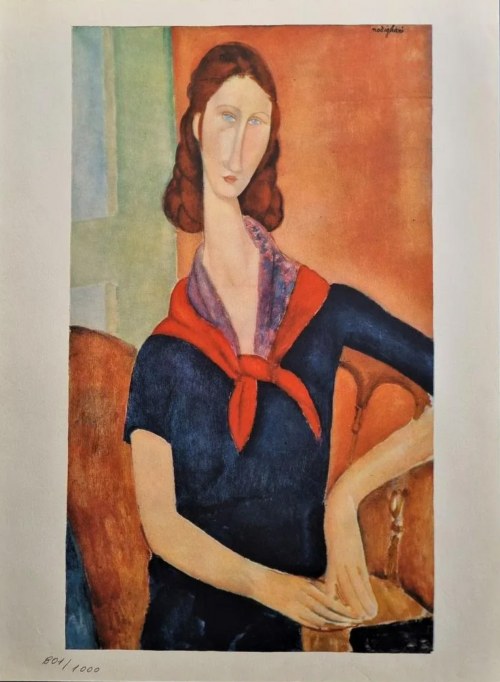 Jeanne Hebuterne, 1963, Amedeo Modigliani