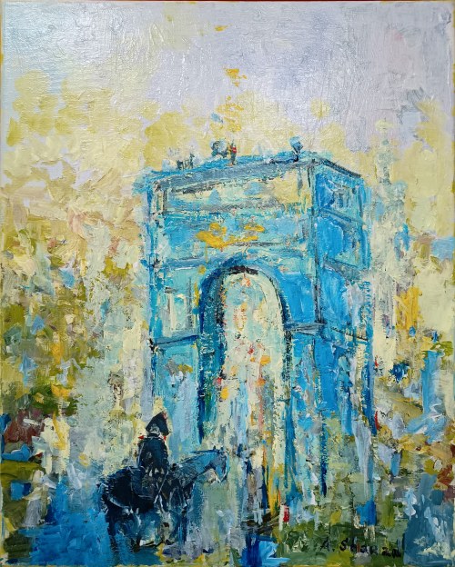 Łuk triumfalny, Andrzej Sharan