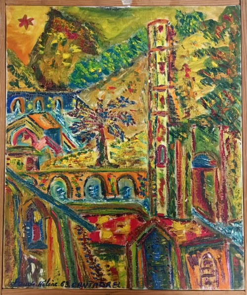Soir italien, 1963, Claude Helene Tanguy-Cantagrel