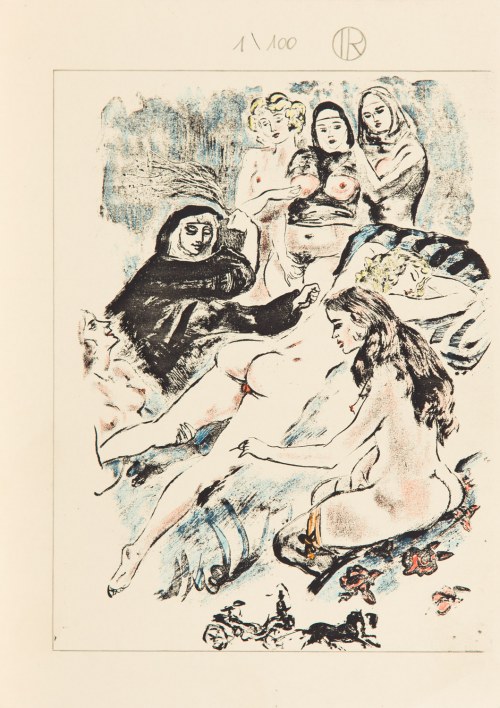 Chłosta, ca. 1940, Louis Berthomme-Saint-André