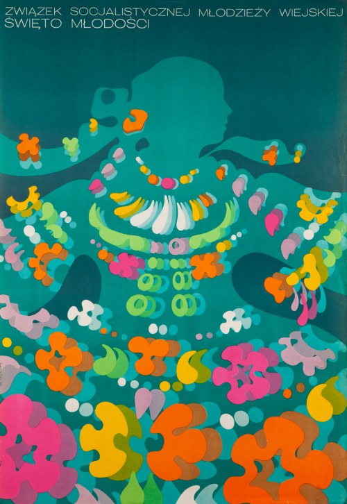Związek Socjalistycznej Młodzieży Wiejskiej. Święto młodości., 1973, Danuta Cesarska