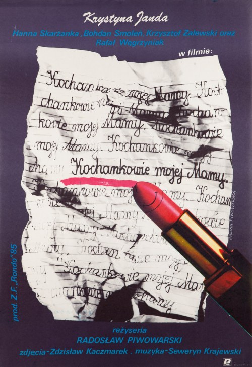 Kochankowie mojej Mamy, 1986, Halina Piwowarska