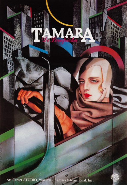 Tamara de Lempicka. Art Center STUDIO Warsaw, 1990, Rosław Szaybo