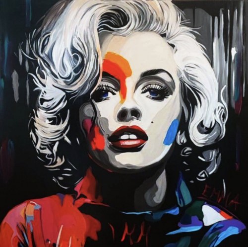 Marilyn Monroe, 2023, Emma Chodorowska
