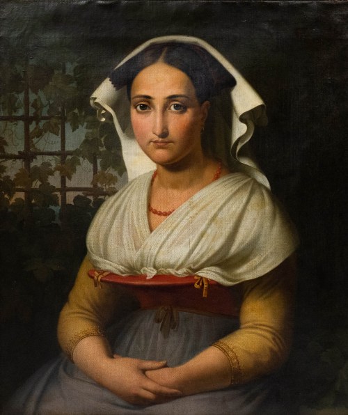 Portret Vittorii Caldoni, Paul Emil Jacobs