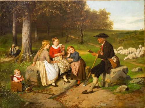 Pasterz opowiadający historie, Hubert Salentin