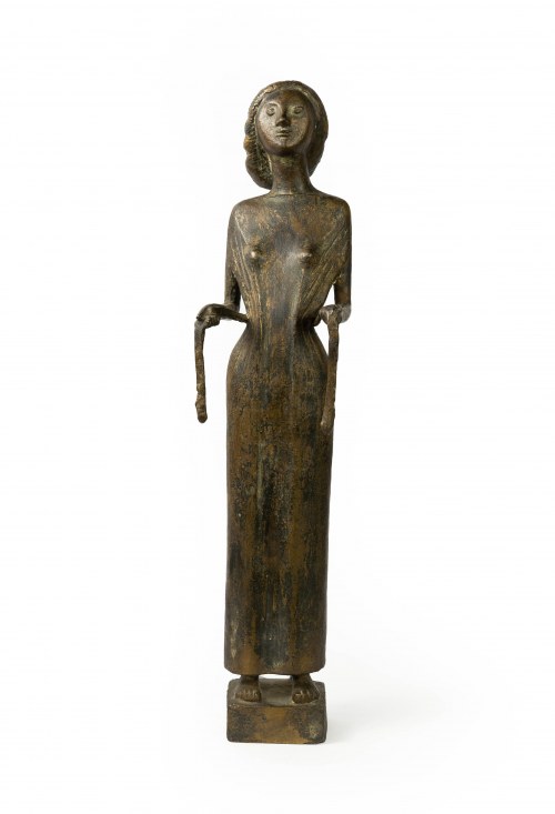 "Gürtelbinderin", 1958, Gerhard Marcks