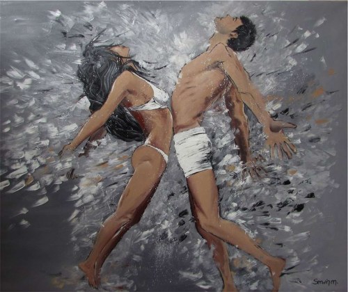 Pusta plaża, 2017, Magdalena Serwin