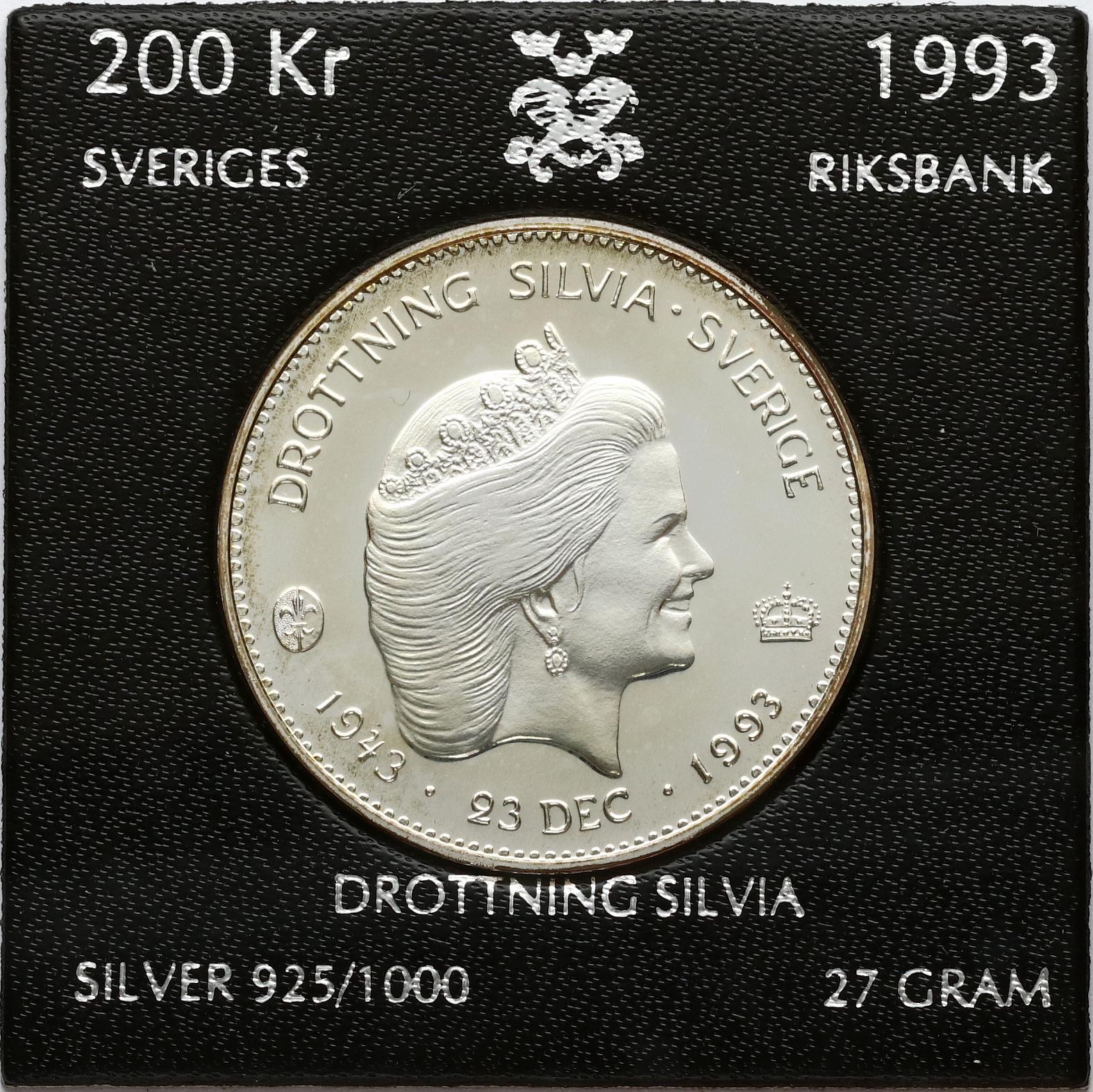 200€ в шведских кронах