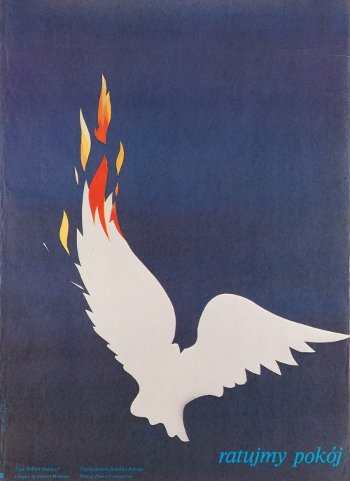 Ratujmy pokój / Liga Kobiet Polskich / Ogólnopolski Komitet Pokoju, 1984, Marian Nowiński