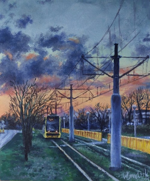 Linia tramwajowa, 2023, Weronika Gradzik