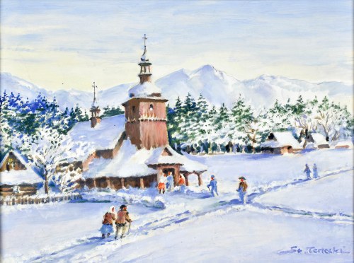 Kościółek w górach, Stanisław Terlecki