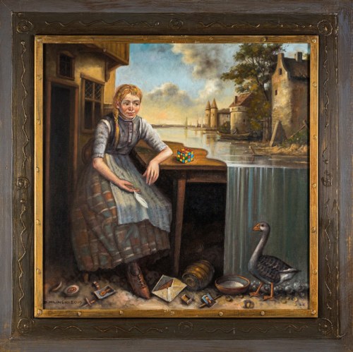 Zamyślona, 2019, Dariusz Miliński