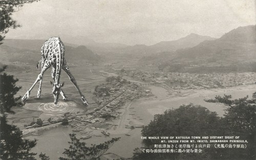 "Katsusa Town" z cyklu "Japanese Monster Movies", 2010, Jan Dziaczkowski